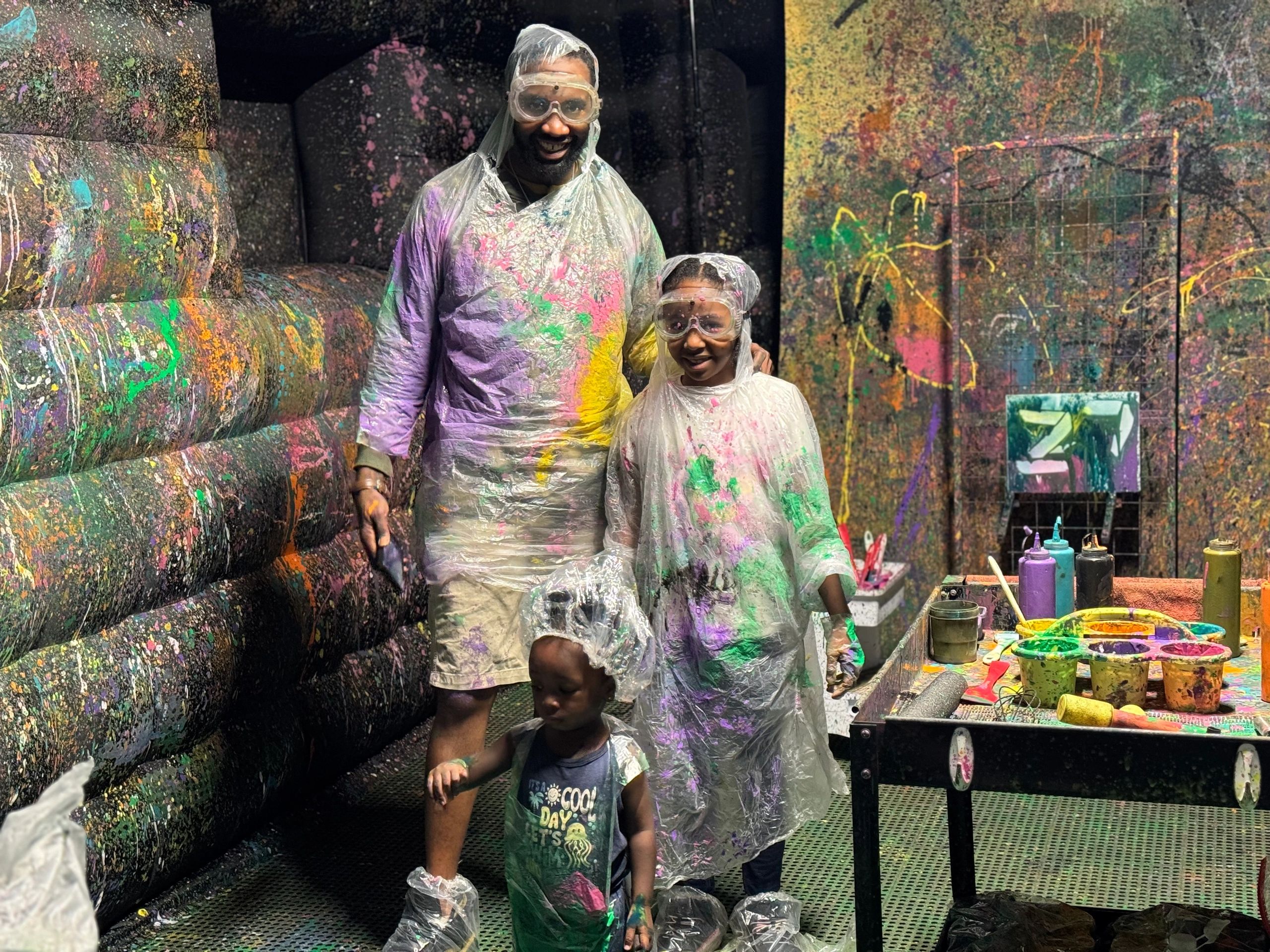 A colorful moment at Paint Playground 1