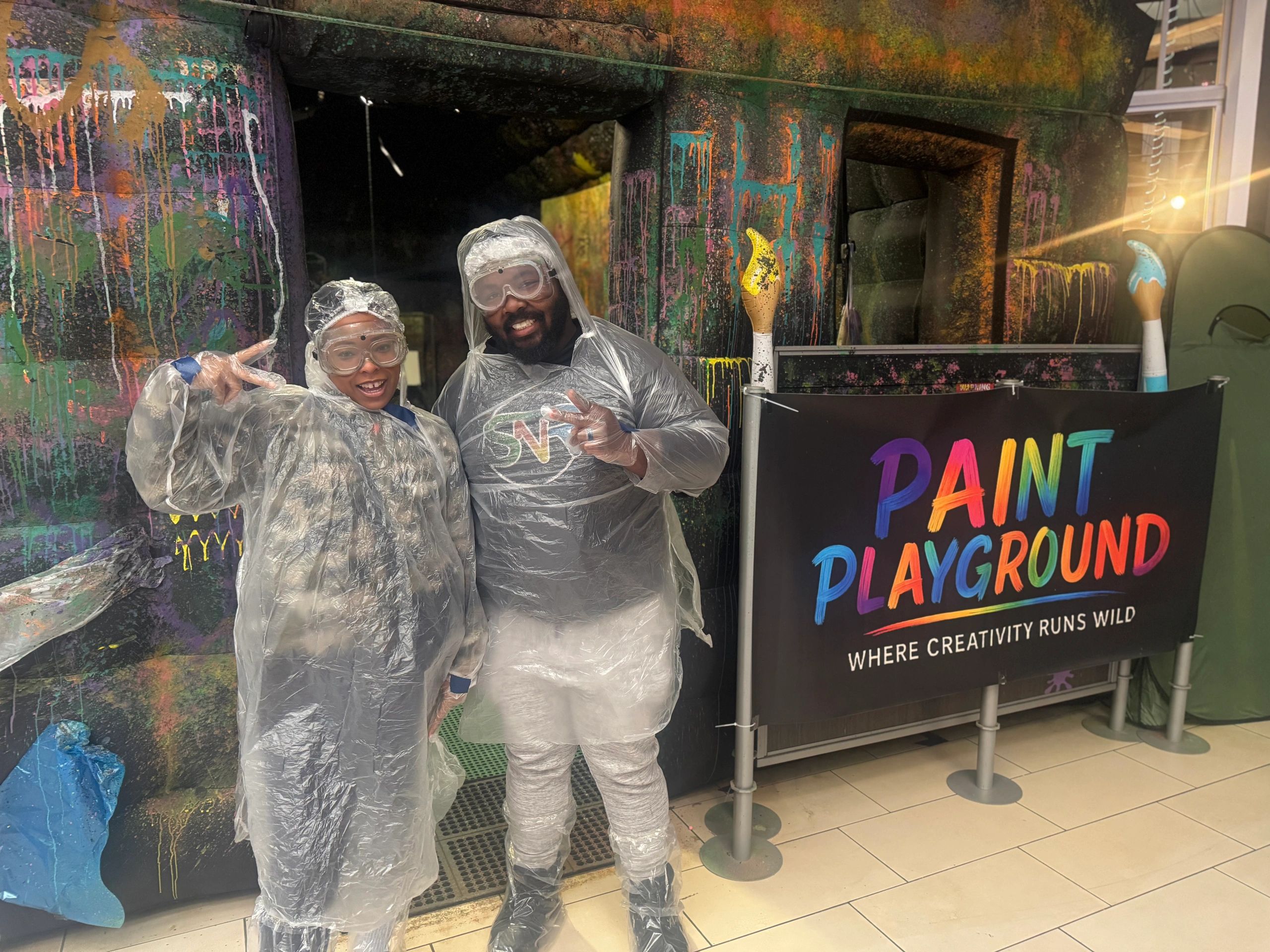 Creative Team Building in Minnesota at Paint Playground
