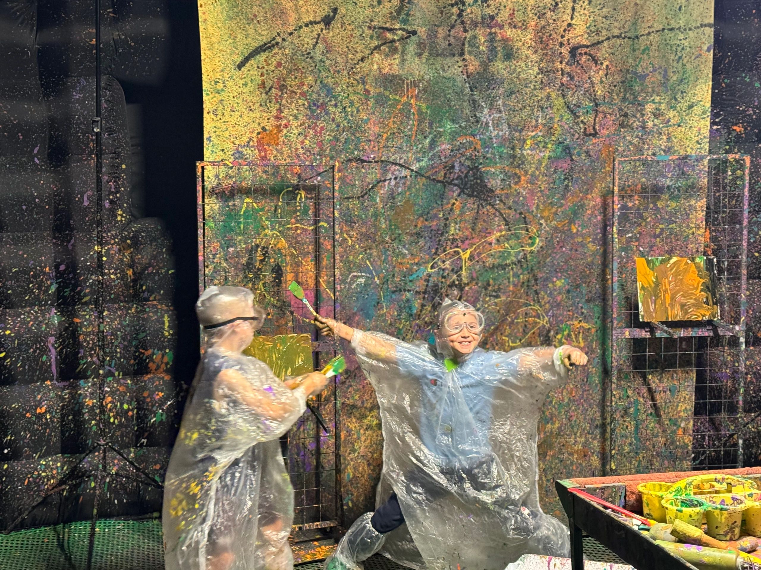 Making a splash together